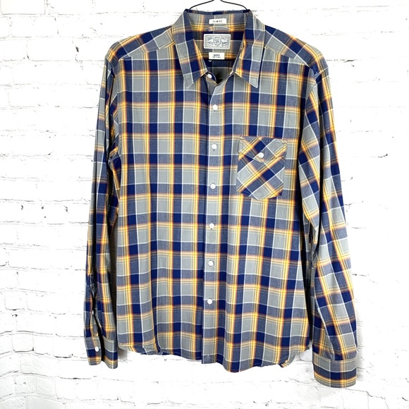 🚫SOLD! |•LUCKY☘️BRAND•| Slim Fit Button Down Shirt - Picture 2 of 14